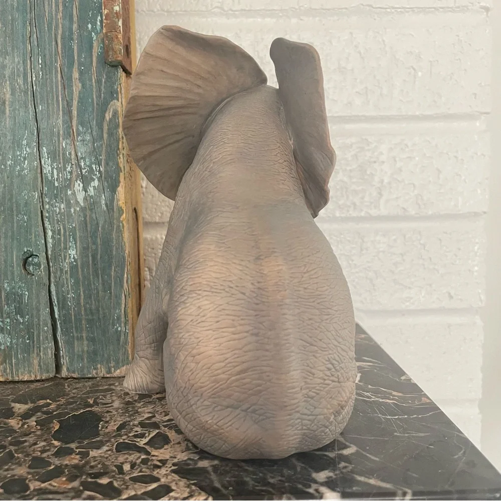 LAST CHANCE Lenox Porcelain Elephant Figurine Collectible Home Accent Decor - Picture 4 of 9